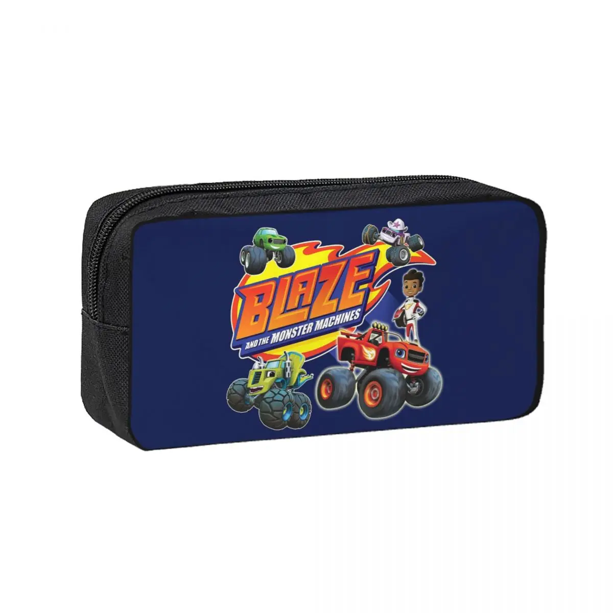 Blaze And The Monster Machines Crew Pencil Cases for Students Gifts Pen Box Pencil Bag Pencil Pouch Storage Stationery Supplies