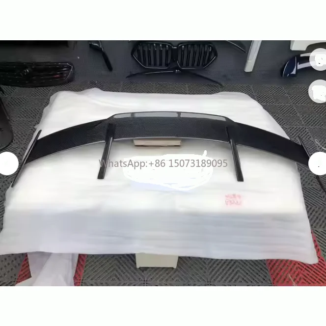 

Высококачественный сухой задний спойлер из углеродного волокна, хвостовой спойлер багажника для G80 G82 G83 M3 M4 MP Style Boot Wing Spoiler
