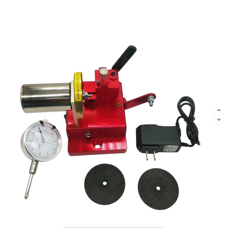 1PCS Electric Piston Ring Filer Kit - Universal Grinding Tool with Dual Wheels & Instruction Manual