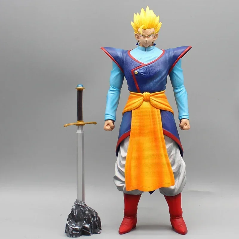 Anime God of Creation Gohan Figures Dragon Ball Action Figure GK Supreme Kai Gohan Dbz Super Saiyan Statue Pvc Collection Toys