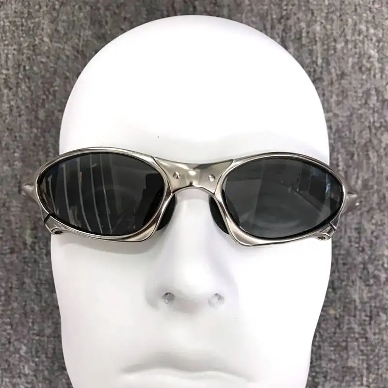 Mtb Man Gepolariseerde Zonnebril Fietsen Bril UV400 Vissen Zonnebril Metalen Fiets Bril Fietsen Eyewear Riding Bril H8-3