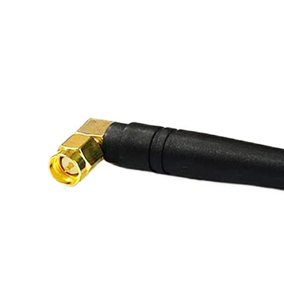 1pc 433MHz/2.4G/3G GSM 868 900 915MHz WIFI Antenna 3dbi Bluetooth Module Aerial With RF/RP SMA Male Right Angle Connector 105mm