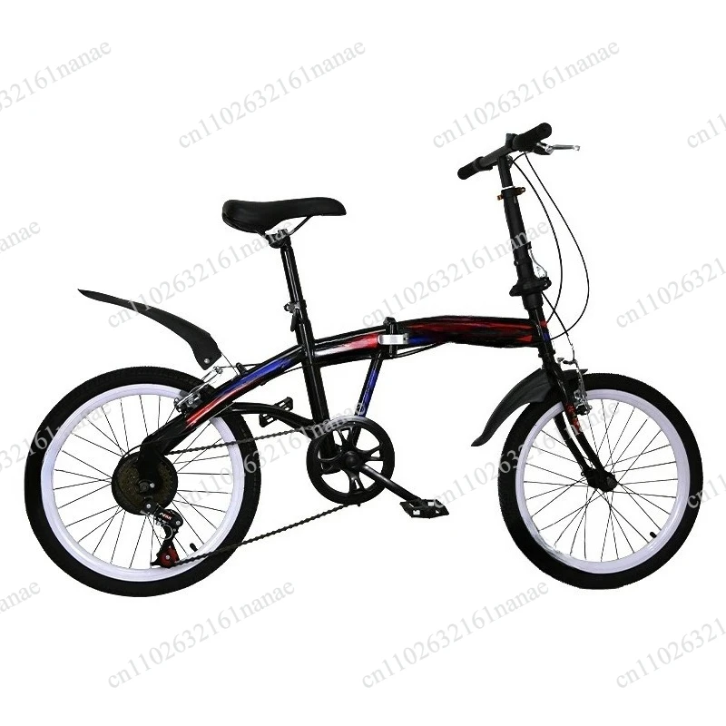 20 inch tranny folding bike mountain bike integrated wheel folding bike