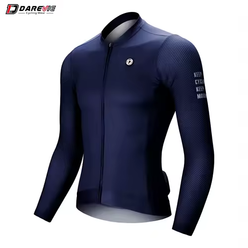 DAREVIE Cycling Jersey Small Size SPF 50+ Training Level Men Women Long Sleeves Cycling Jersey Breathable Man Cycling Maillott - Image 10