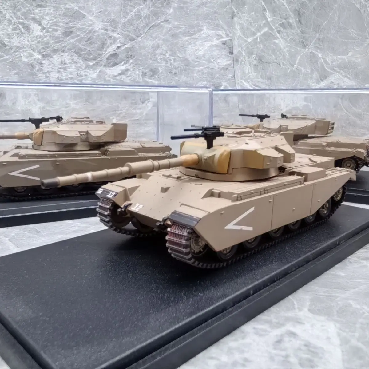 1/72 British Centurion Israeli main battle tank (alloy（main body）+plastic material) model ornament