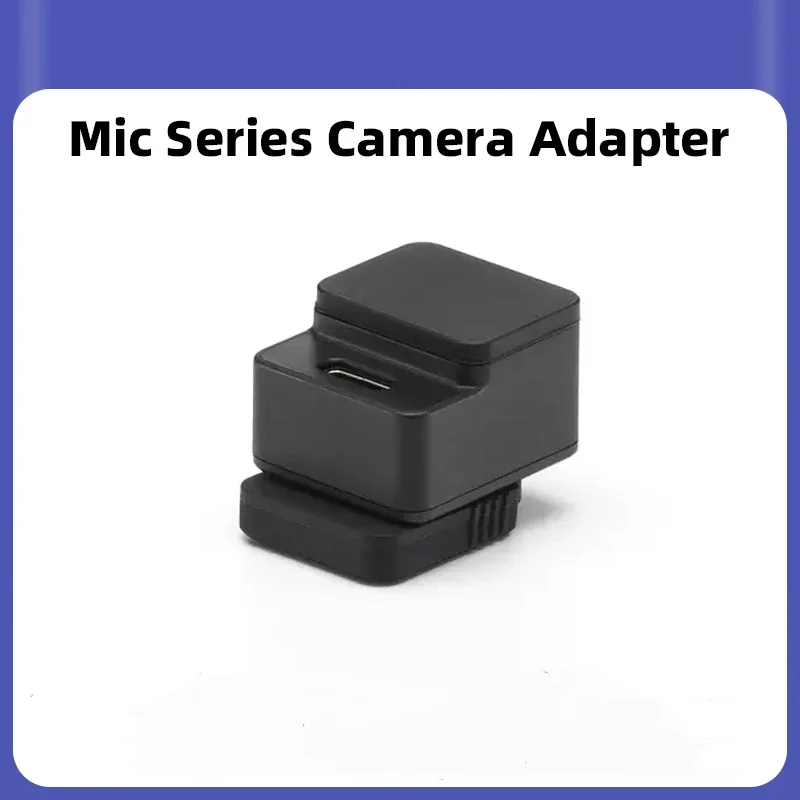 Adaptador de zócalo para cámara DJI Mic Mini, para conectar el receptor DJI Mic Mini con la interfaz de zócalo MI de la cámara Sony
