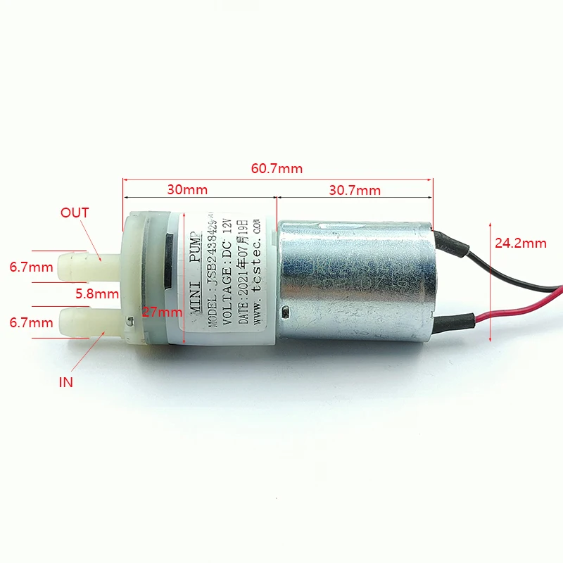 Micro Water Pump DC 6V 12V Mini Small 370 Motor DC Pump Diaphragm Self Priming Suction Pump DIY Tank Tea Table Pumping - Image 3