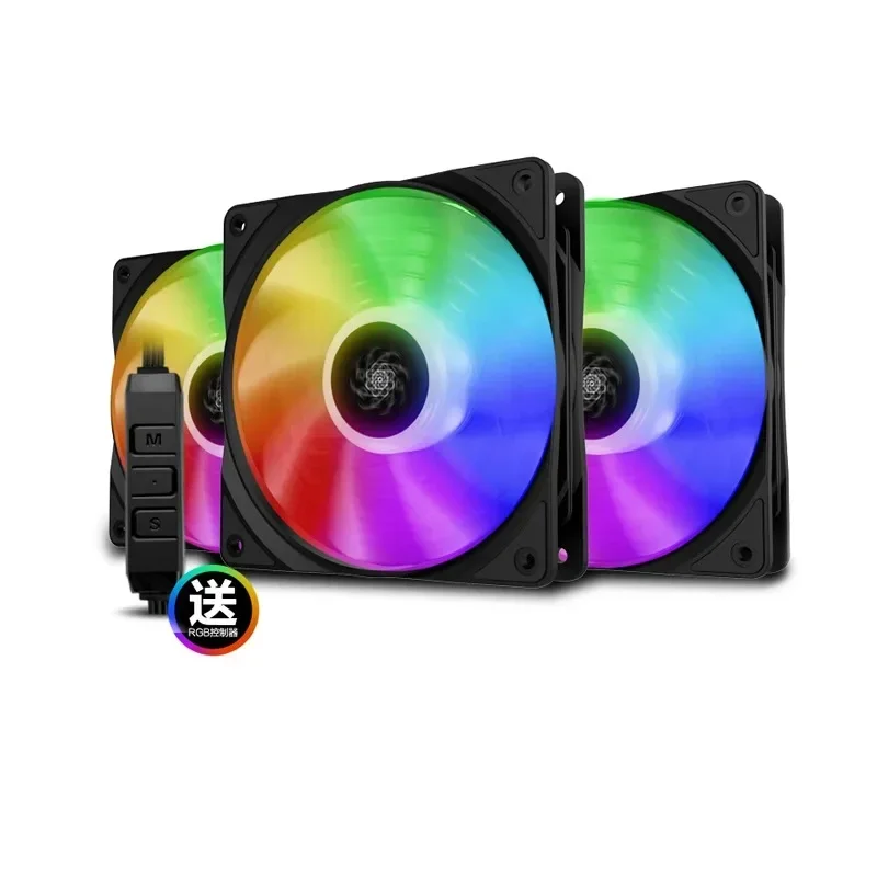 

ARGB Magic Shadow 12 см корпусной вентилятор охлаждение процессора настольный охлаждающий вентилятор фокусника