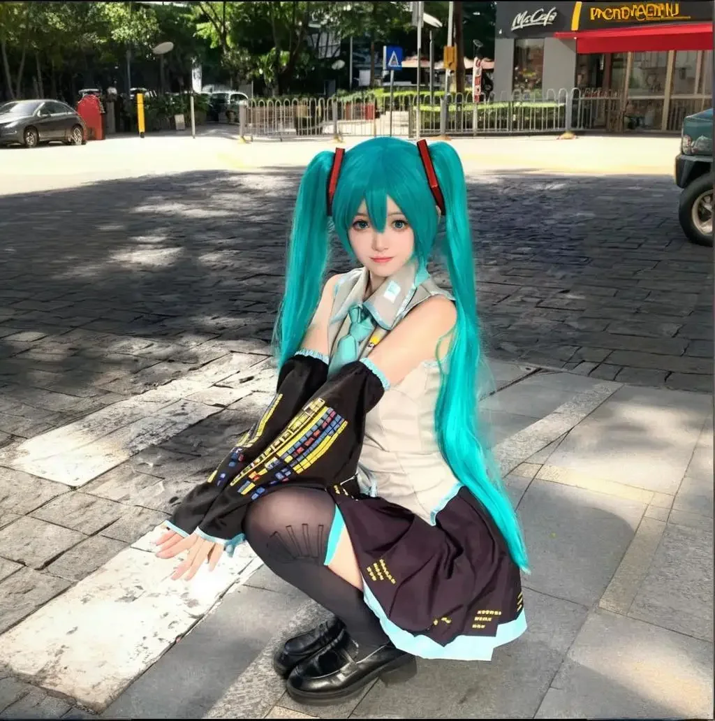 

Cos suit, secondary animation role-playing suit, virtual idol cosplay suit, complete set