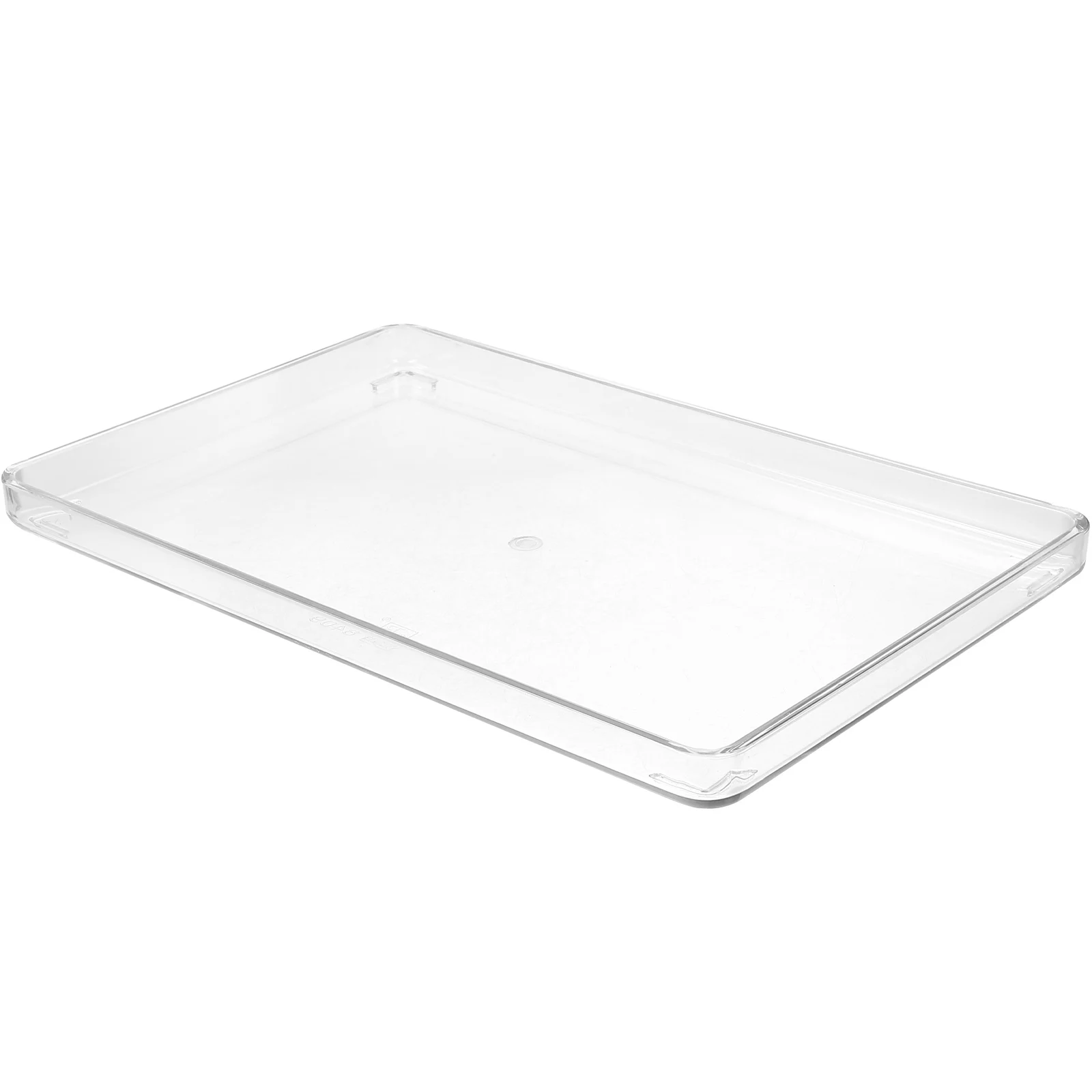 

Clear Acrylic Storage Organizer Small Transparent Tableware For Accessories Cosmetics Towels Sushi Bakery Fruits Home Restaurant