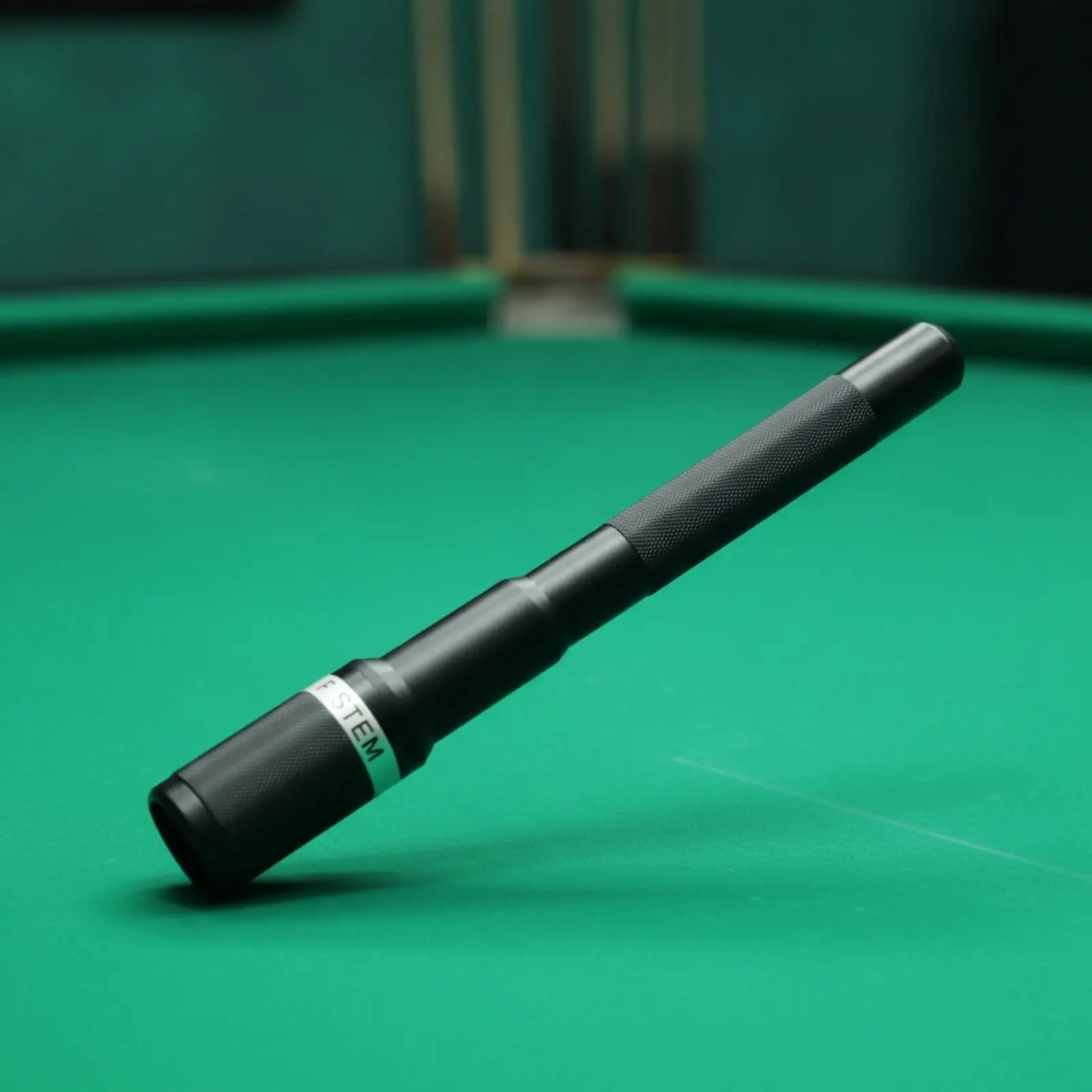 Non-Slip Telescopic Cue Sleeve | Knurled Grip Section, Compact Adjustable Design, Billiard Cue Extension with Locking