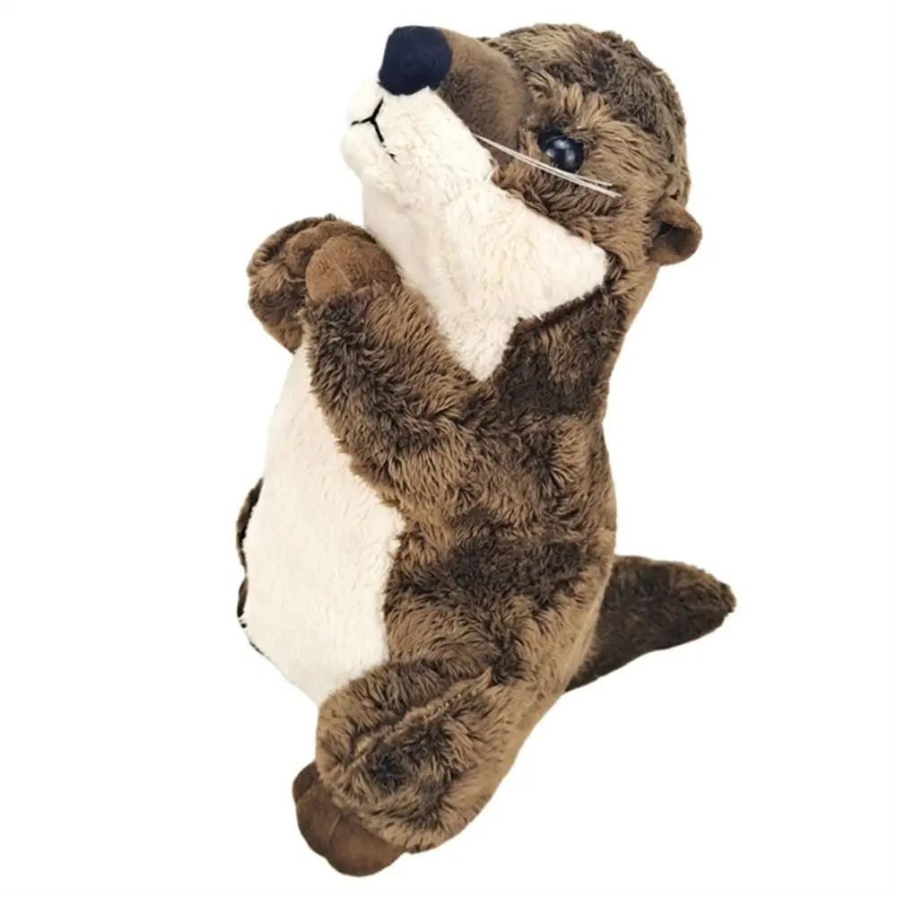 For Kids Standing Boys And Girls Sea Otter Stuffed Simulation Otter Plush Toy Otter Doll Otter Stuffed Animal Real Life Otter