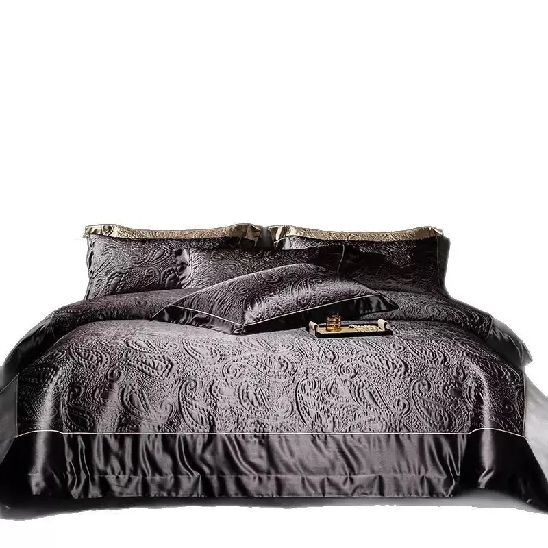 

High-grade silk cotton 200 high-precision satin four-piece cotton