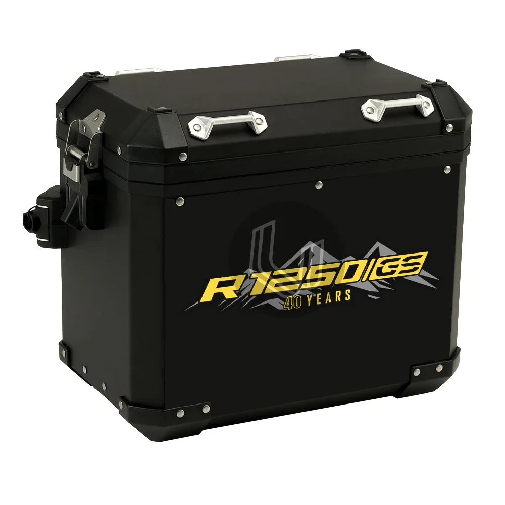 Caja de aluminio para motocicleta Motorrad R1200GS R1250GS Adventure, pegatina