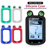 IGPSPORT BSC200 300 Bike Computer Silicone Cover GPS Speedometer Frog's Eye Generic Cycling Protective Sleeve Stopwatch Silicone