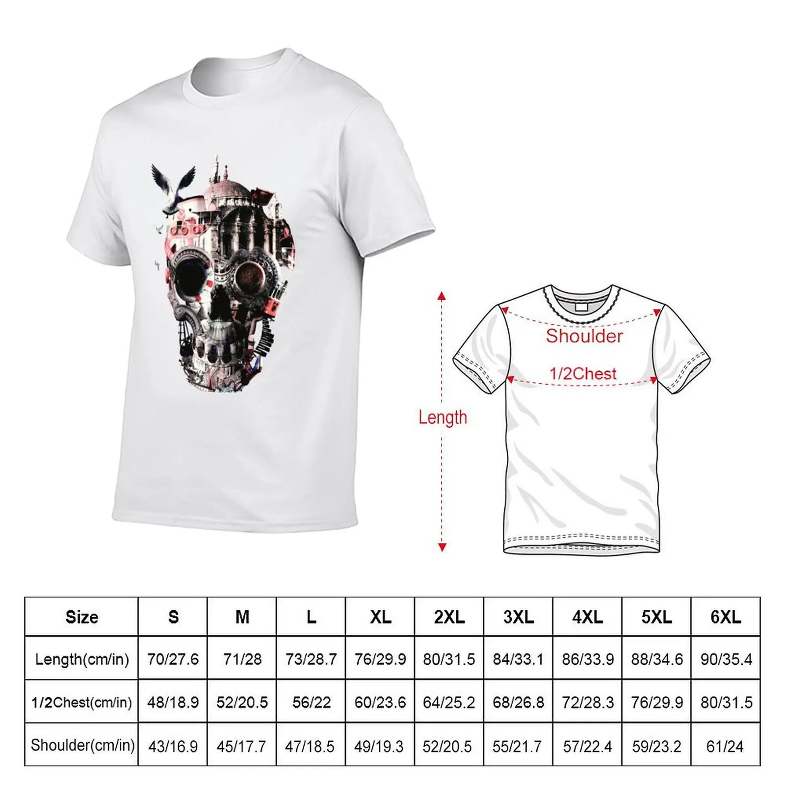 Istanbul Skull T-Shirt oversized animal prinfor boys mens t shirts pack