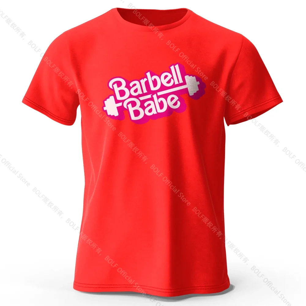 Women Men's Pink Gym Printed T-Shirt  Funny Graphic Tees for Men Women Summer Tops  for Men Women Summer Tops view 5