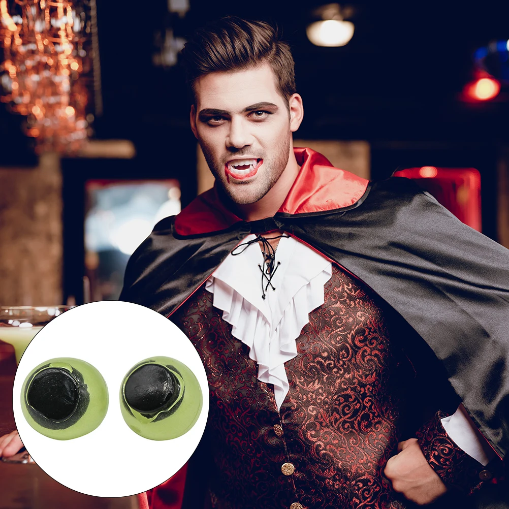 

24pcs Luminous Eyeball Toys Horror Eye Balls Glowing Fake Eyeballs Halloween Party Favor Scary Eye Toys Party Prop Decoration
