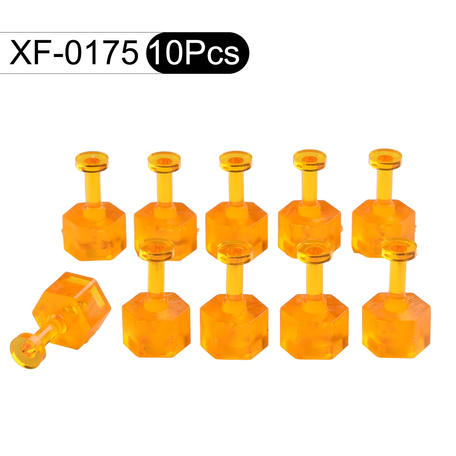 10X S/m/l Three Size Glue Tabs Dent Removal Tools Orange Tabs Auto Paintless Dent Repair Maintenance Tools Car Dent Repair