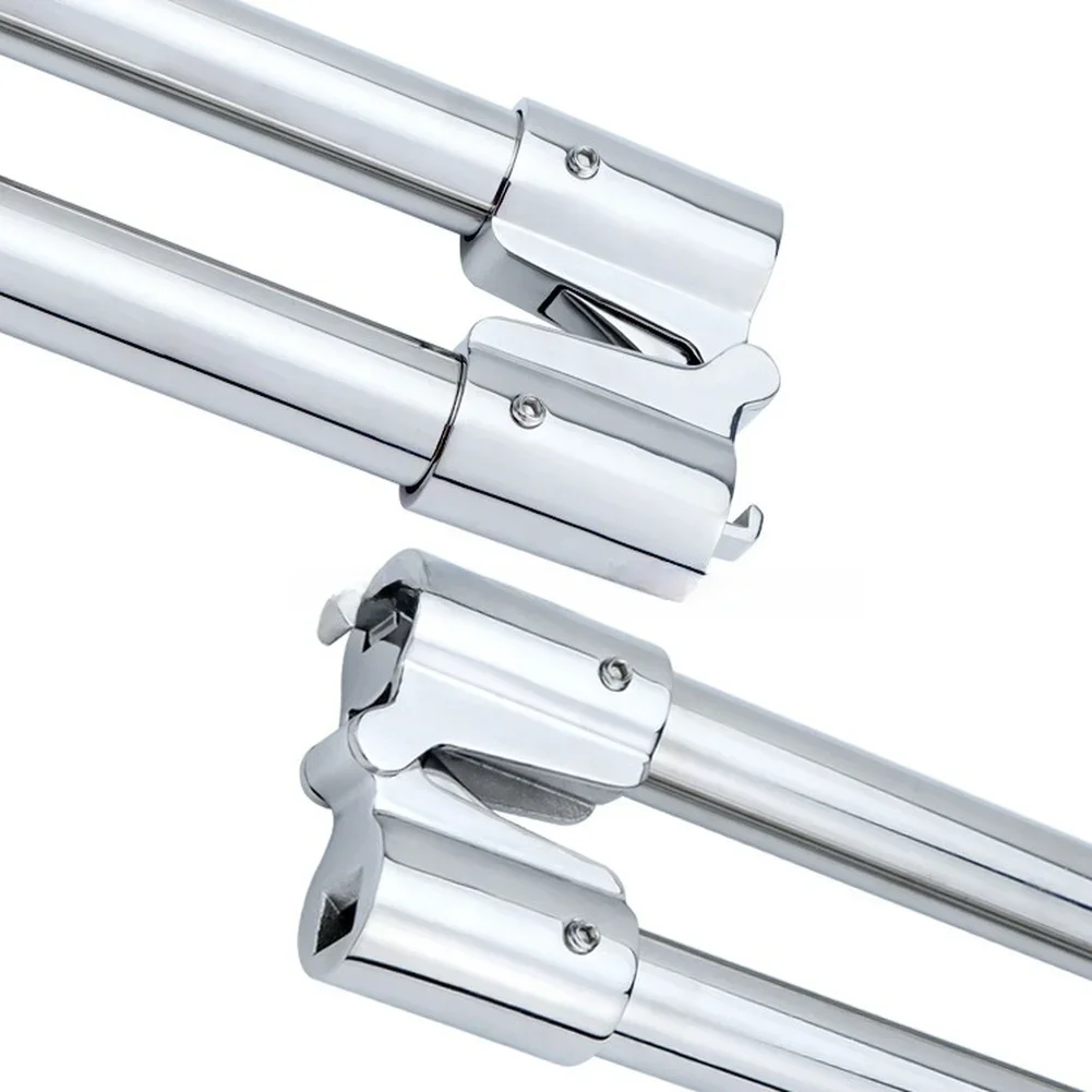 

316 Stainless Steel Swivel Pipe Connector Joint with Folding Clip-On Buckle Designed for Marine and For Yacht Pipe Systems