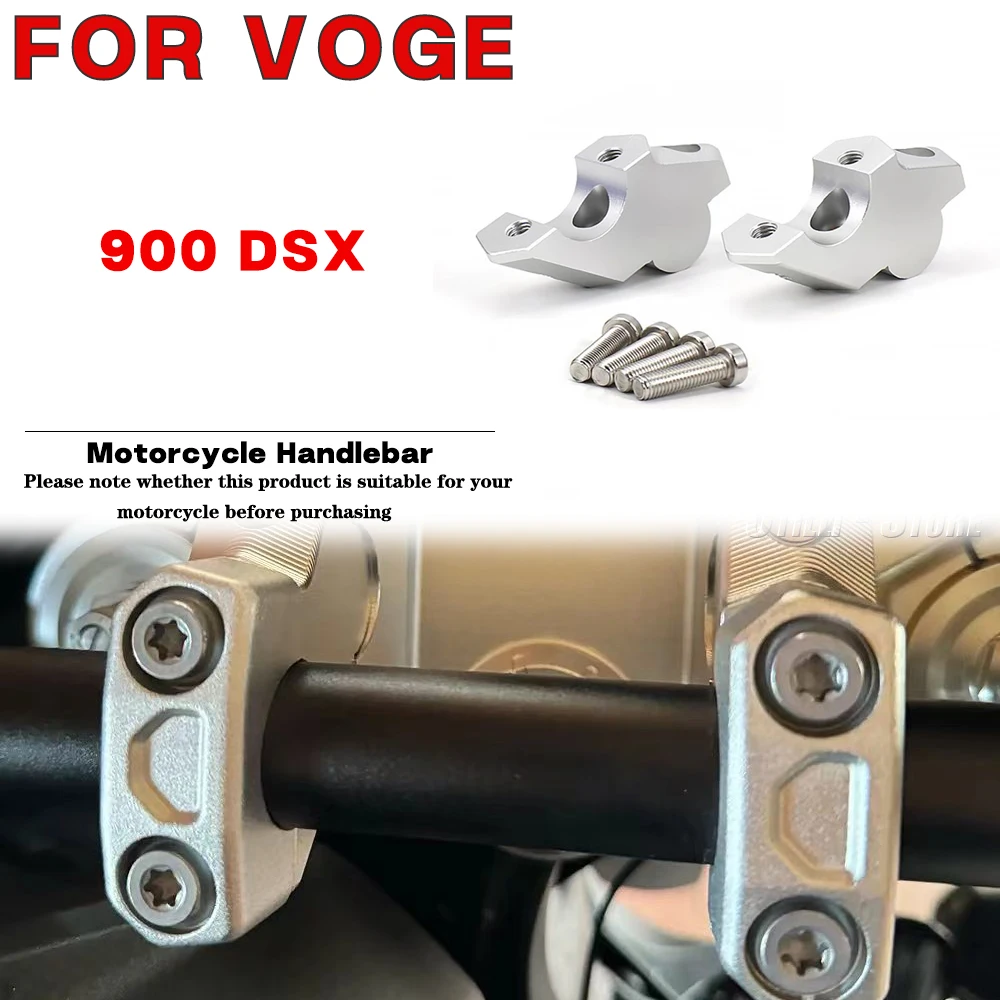 

For VOGE MOTO 900 DSX Motorcycle modification accessories Handlebars Back Move Mount 28MM CNC Aluminum Handlebar Riser