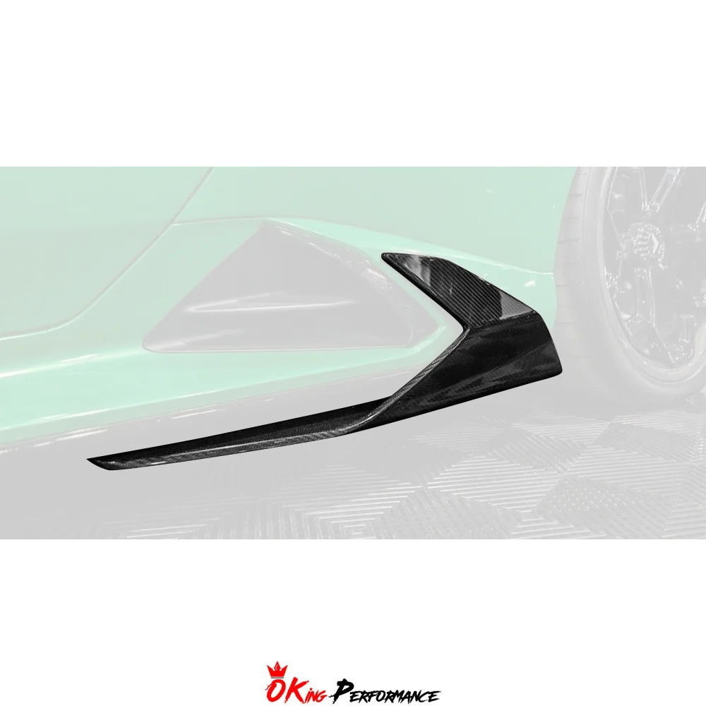 

VST Style Dry Carbon Fiber Side Skirt Trims for Lamborghini Huracan STO 2021-2025