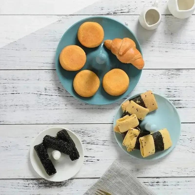 3-Tier Fruit Plate Creative Household Dessert Cake Stand Multi-layer Serving Tray for Living Room Afternoon Tea Birthday Party - view 5