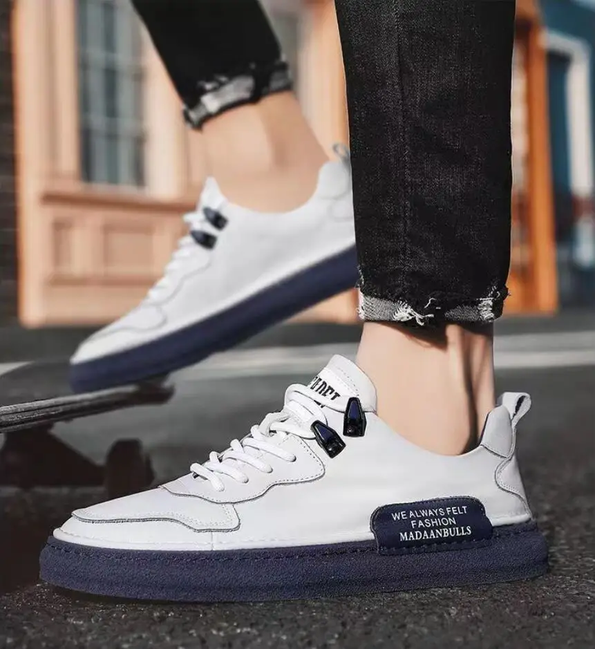 

Модная и удобная нескользящая обувь 2026, новая мужская повседневная обувь, уличная износостойкая обувь, легкая обувь Four Seasons