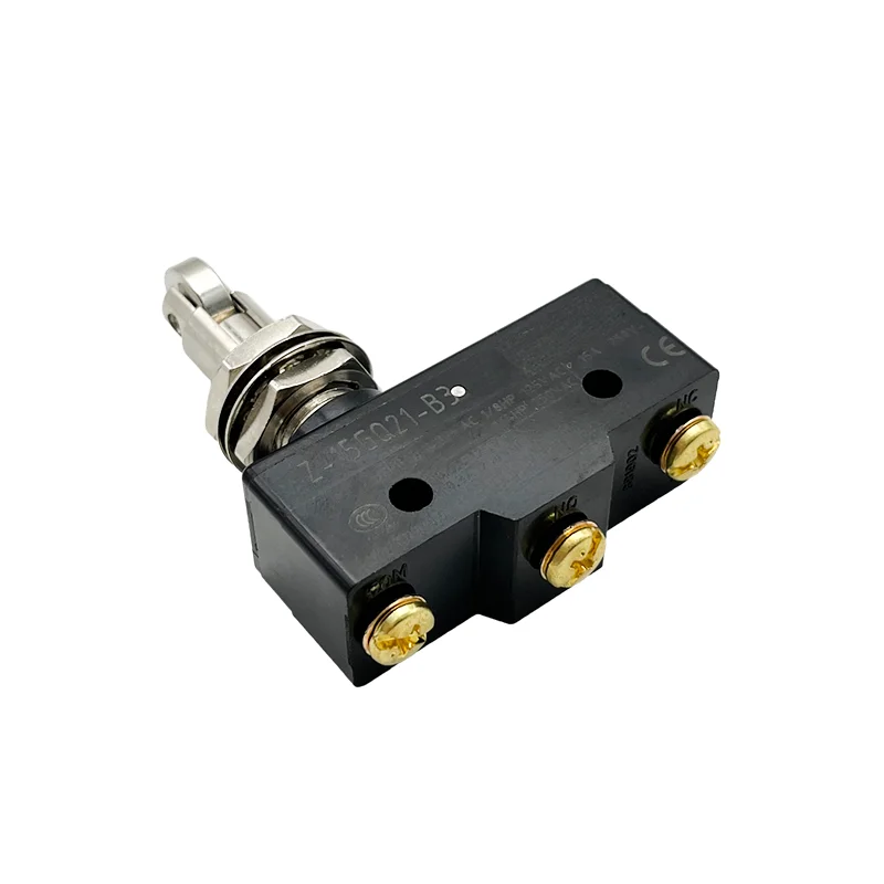 Push Button Plunger Momentary Micro Limit Switch lever type roller type 15A 125,250VAC;0.5A 125VDC 0.25A 250VDC high quality