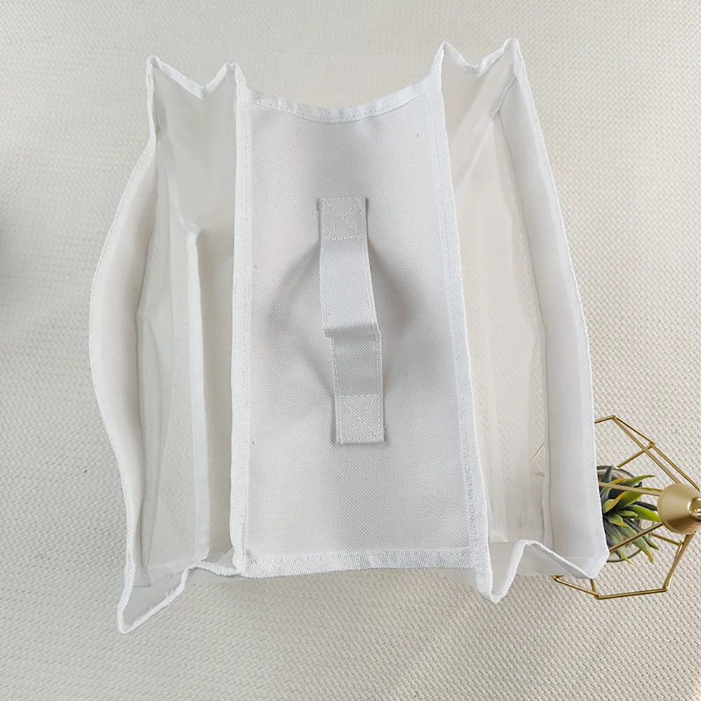 Saddle Shape Bath Plaything Organizer Large Mesh Storage Bag Bathtub Holder Open Wide Compartment Drying Rack Toy