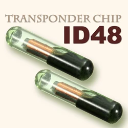 Car Key Glass Transponder ID48 ID 48 Chip T6 Crypto Unlocked Chip Fit For VW Polo Golf Passat Audi A3 A6 A8 Seat Skoda Porsche