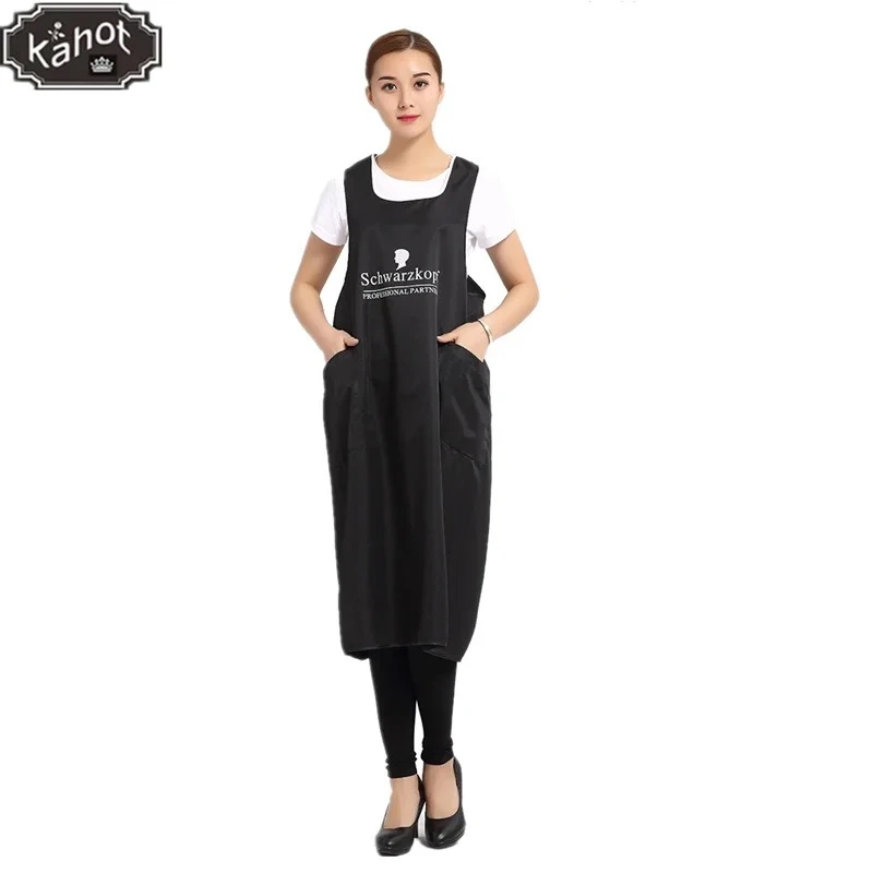 

Salon Profession Hairdresser Fashion Work Apron Barber Assistant Coffee Pet Nail Shop Work Clothes Kitchen Home Cooking Apron