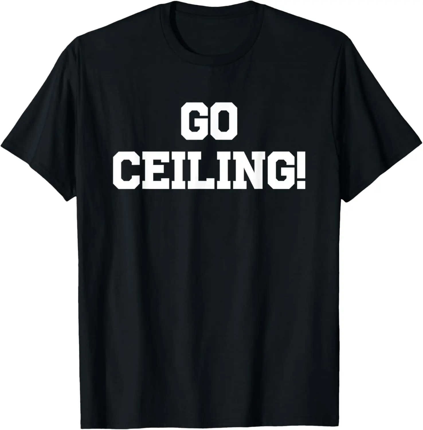 تي شيرت GO CEILING Fan Lazy Cheerleading Team سهل زي الهالوين