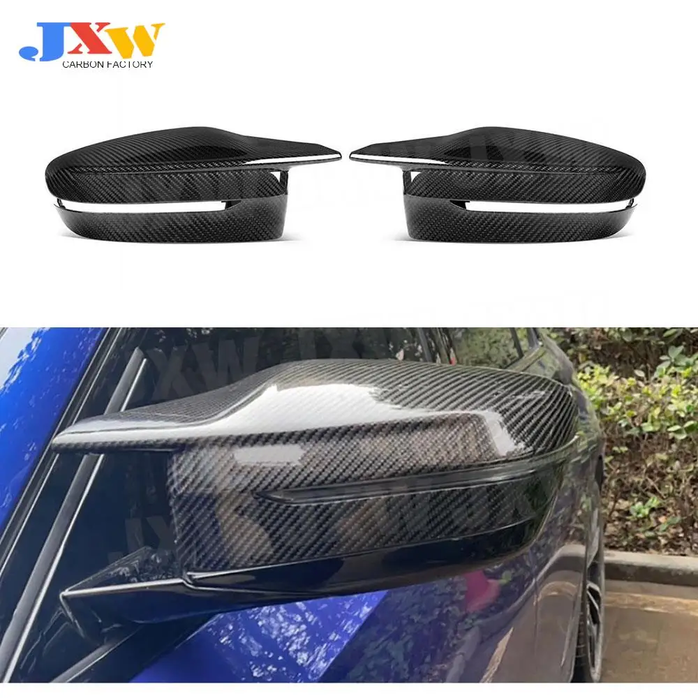 

for BMW 3 4 Series G80 M3 G82 G83 M4 2021+ Dry Carbon Fiber Rearview Mirror Cover Replacement Car Styling