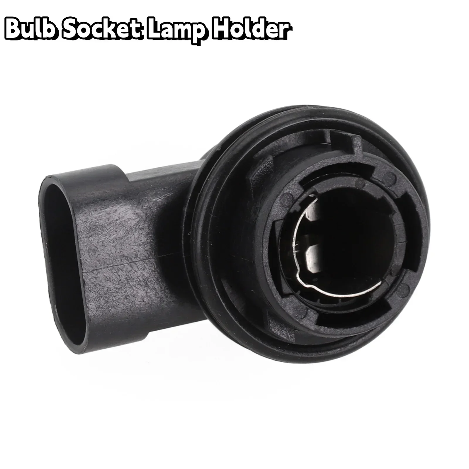 Socket Lamp Holder 68285062AA PY21 50.4x36x28.4Mm For Jeep For RENEGADE 3 Pins Black Nylon Car Bulb Socket Holder Accessories