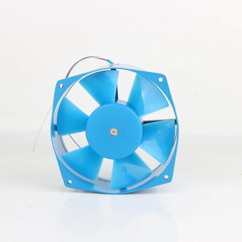 Axial fan 150FZY2-D AC Blue Waterproof 220v Cooling Exhaust Fan 6Inch 150mm Electric Welding Machine Distribution Cabinet Fan view 4