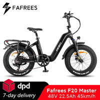 Fafrees F20 Master Electric Bicycle 500W 48V 22.5Ah 20 inch MTB Mountain Bike Outdoor Carbon-fiber Fat Ebike for Adult