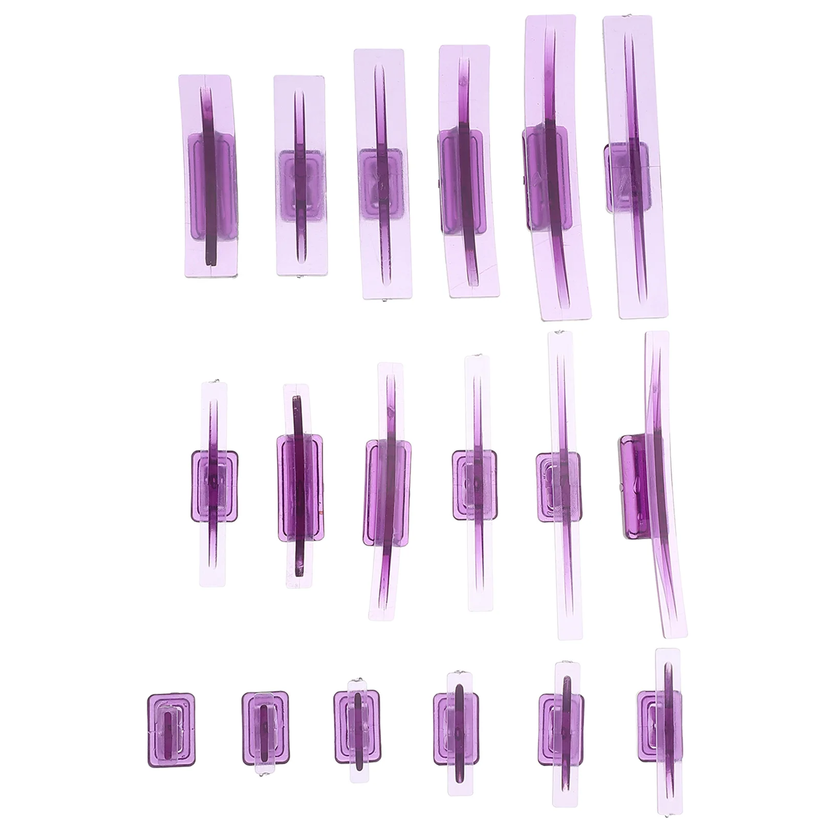 18 pcs Paintless Dents Repair Tools Puller Tabs Glue Puller Tabs Body Dent Removal Kit Auto Body Tools Vehicle Dent Remover