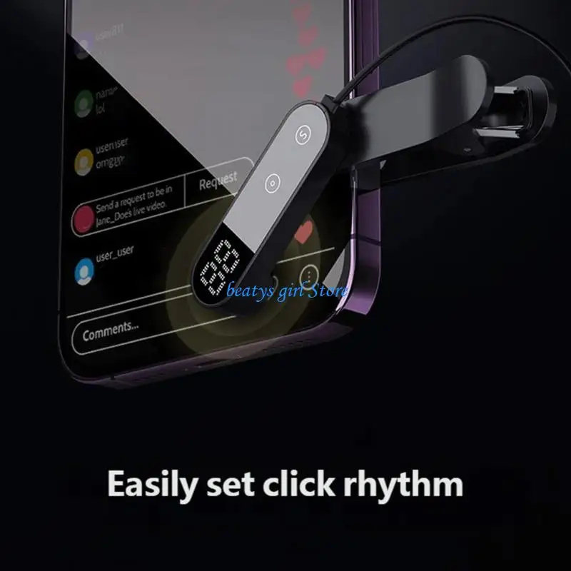 C7AB Automatic Screen Tapper Auto Clickers For Smartphones Physical Tapper Automatic