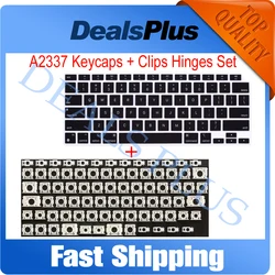 New A2337 Keys Keycaps + Clips Hinges Set For Macbook Air Retina 13