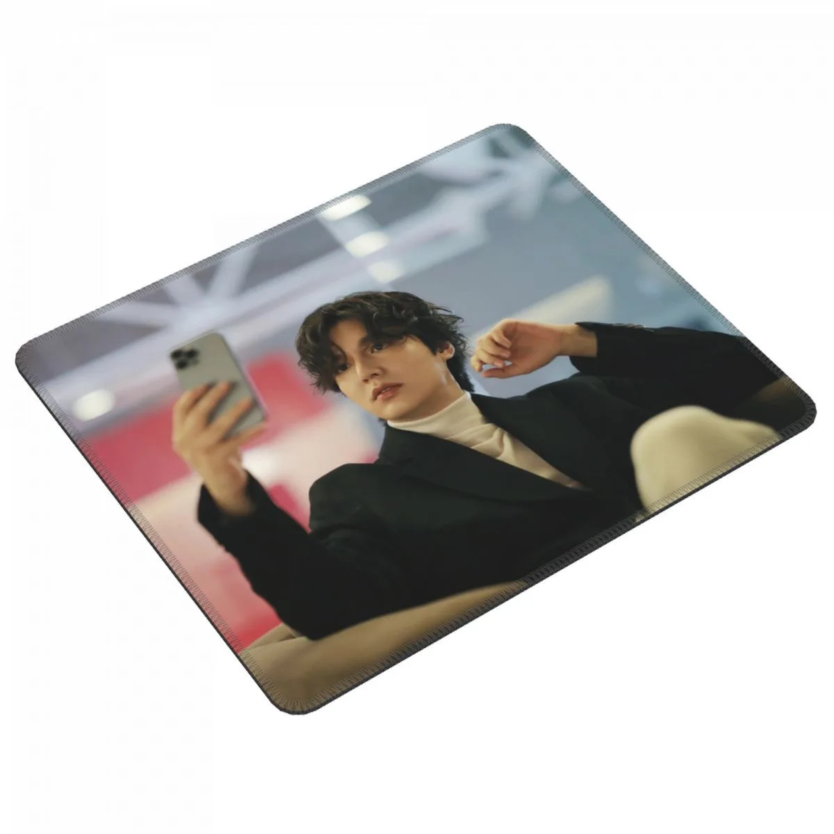 Imagem -03 - Coreano Idol Lee Minho Capa de Revista Cartaz hd Computador Rubber Mouse Pad li Minhao Estilo de Vida Imagem Foto Tapete de Mesa Borrão Caneca