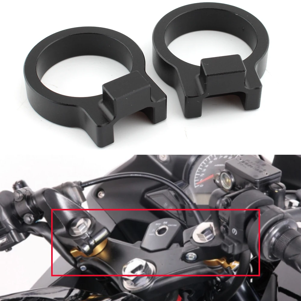 

FOR HONDA CBR125R/JC50 Motorcycle Accessories Aluminum Alloy Raise Handlebar Heightening Code Riser Mount Clamp Adapter