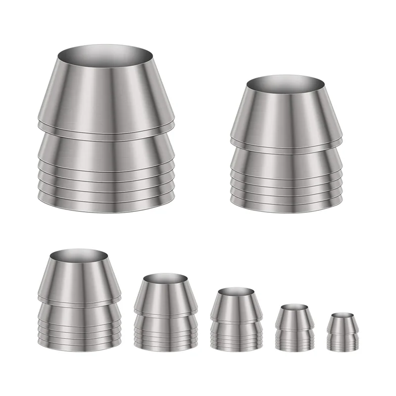 【Hot Selling】35 Pieces Safe Round Handle Wedges, Conical Mauls Handle Wedge Kit For Sledge Handle