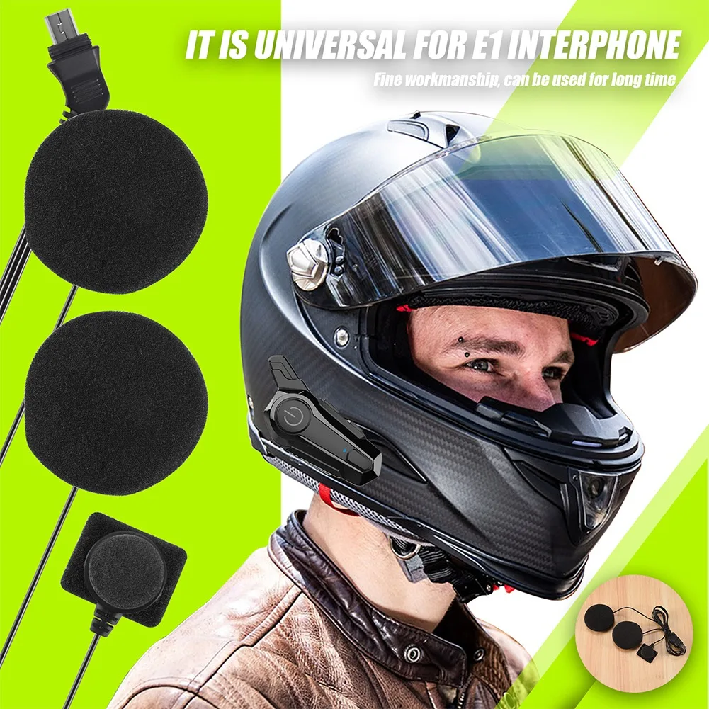 

Stable-Half-Helmet&Full-Helmet Motorcycle Helmet Bluetooth Headset Microphone Speaker Headset Accessories