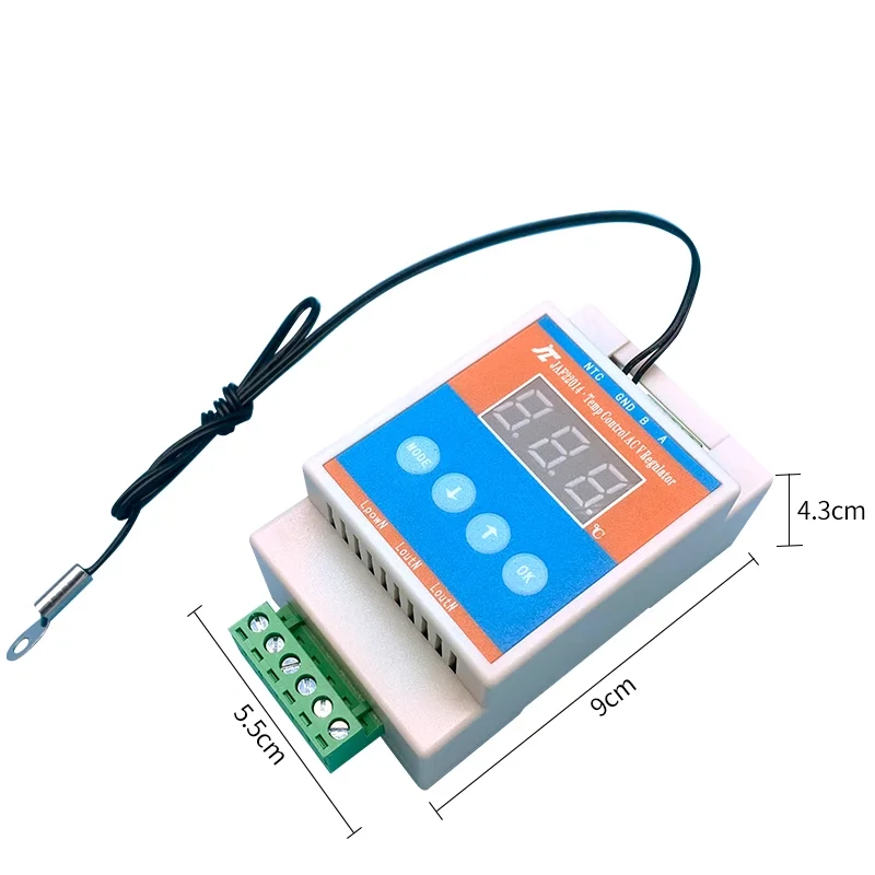 AC 110V 220V thermostat temperature control Regulator voltage cabinet FAN motor governor Speed regulation dimming controller