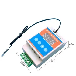 AC 110V 220V thermostat temperature control Regulator voltage cabinet FAN motor governor Speed regulation dimming controller