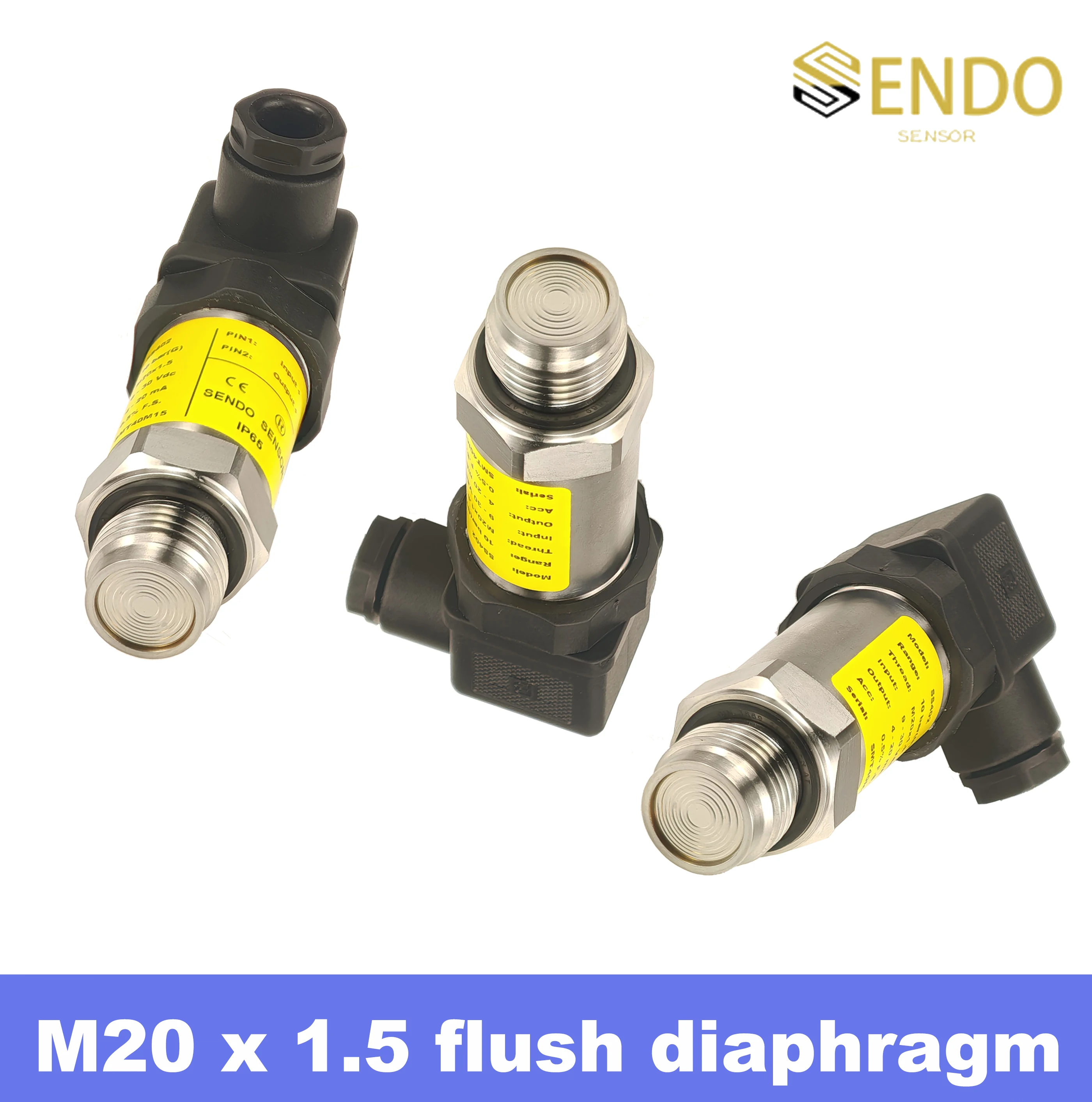 

Датчик давления заподлицо, резьба M20x1,5, 4–20 мА, 0,5–4,5 В, 0–5 В, 0–10 В, сигнал от 0 до 50 фунтов на квадратный дюйм, 300 фунтов на квадратный дюйм, 150 шт.