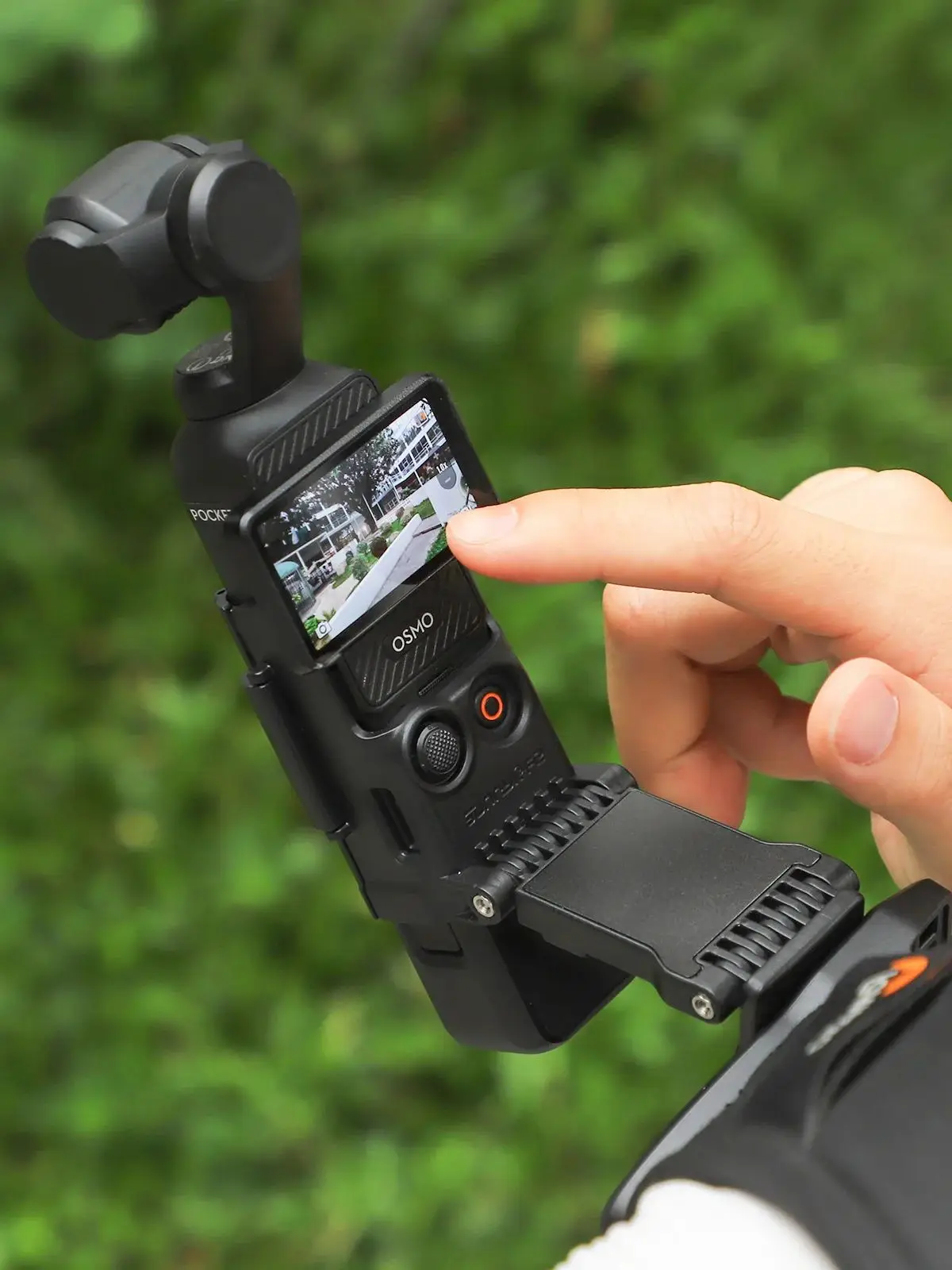 AliExpress NONE SUNNYLIFE Backpack Clip Mount for DJI Pocket 3 | Extendable Rotatable Magnetic Holder - Hands-Free Vlogging, Cycling, Hi