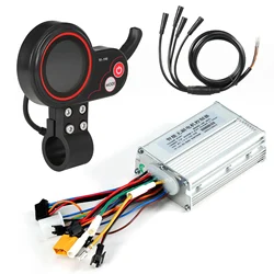 48V Aluminum Alloy Electric Scooter Brushless Motor Controller Intelligent with Instrument Display Cable For 10 Inch Kugoo M4