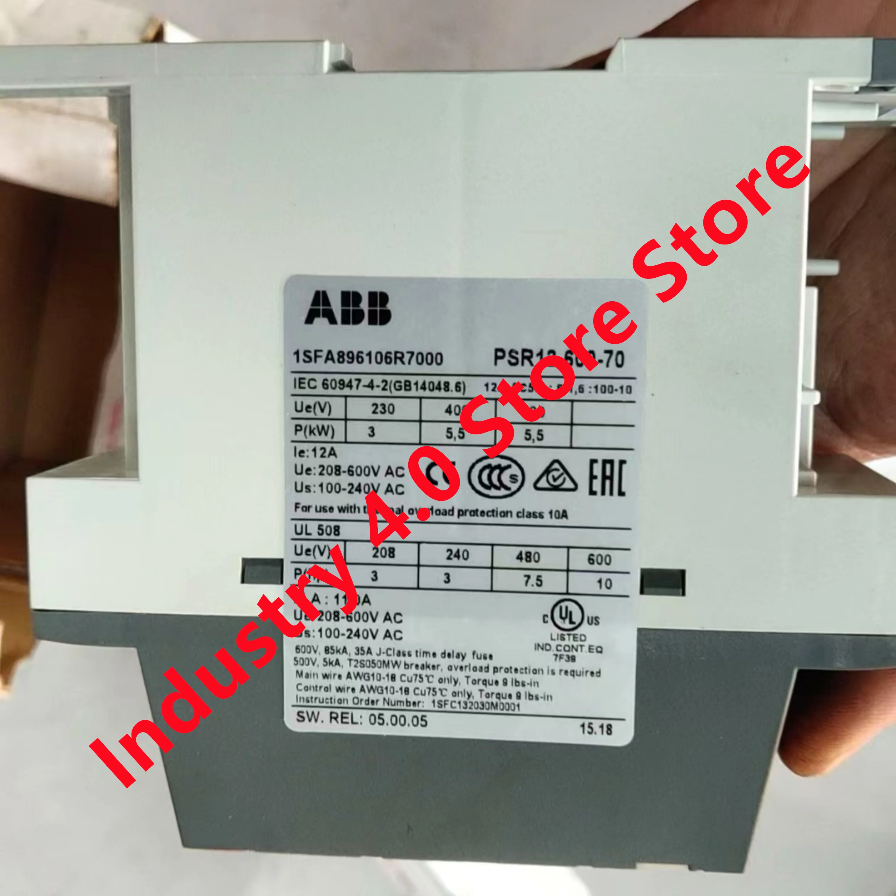 1SFA896106R700 PSR12-600-70 1SFA896110R7000 PSR37-600-70 new original